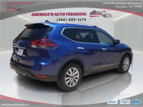 Blue 2019 Nissan Rogue SV