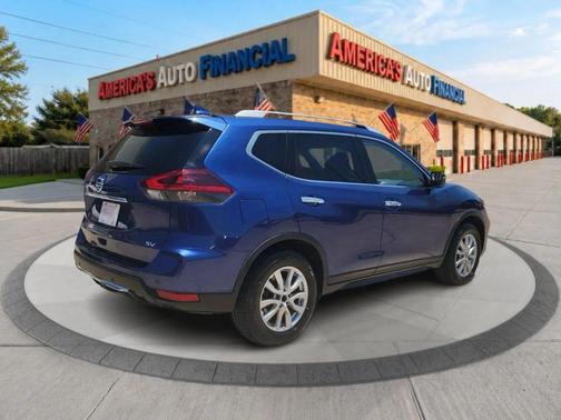 Blue 2019 Nissan Rogue SV