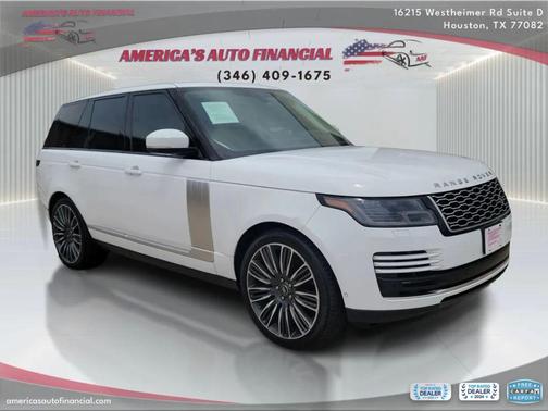 White 2021 Land Rover Range Rover 3.0L V6 Supercharged HSE