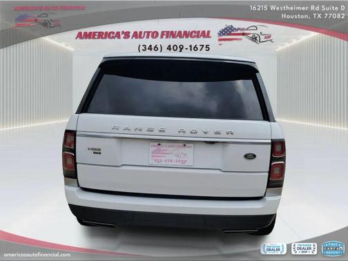 White 2021 Land Rover Range Rover 3.0L V6 Supercharged HSE