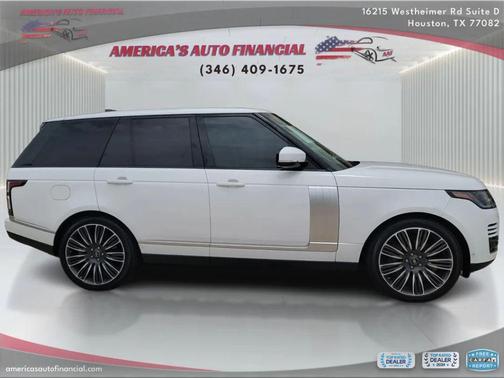 White 2021 Land Rover Range Rover 3.0L V6 Supercharged HSE
