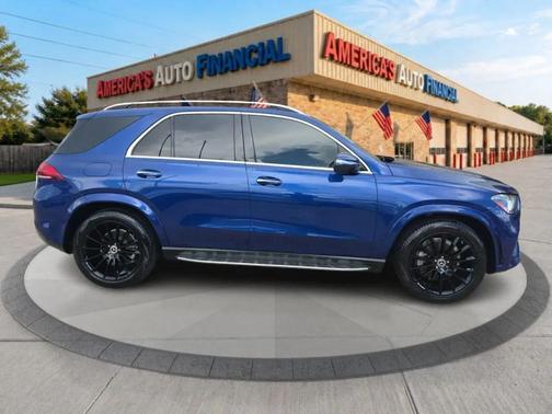 Blue 2021 Mercedes-Benz GLE 350 Base