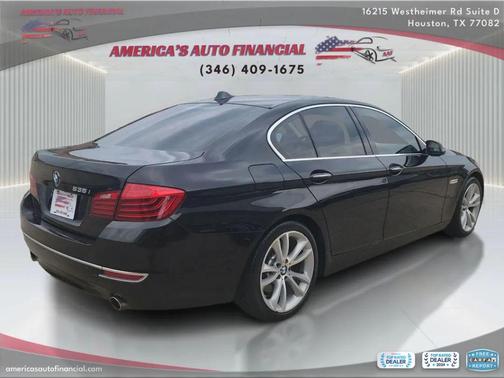 Black 2016 BMW 535 535i Sedan 4D
