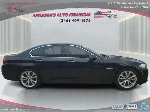 Black 2016 BMW 535 535i Sedan 4D