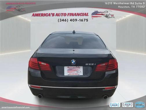 Black 2016 BMW 535 535i Sedan 4D