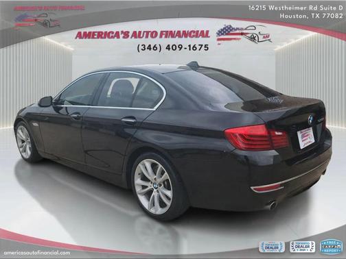 Black 2016 BMW 535 535i Sedan 4D