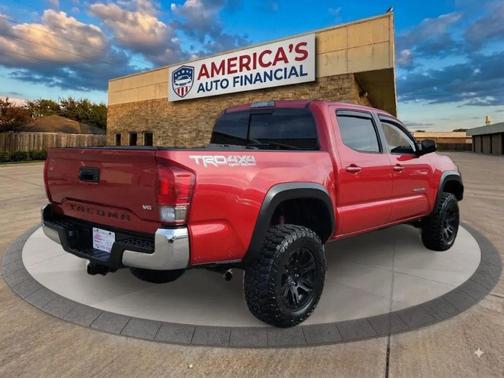 Red 2017 Toyota Tacoma TRD Off Road
