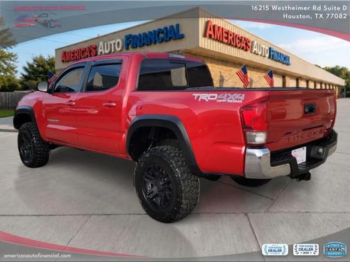 Red 2017 Toyota Tacoma TRD Off Road
