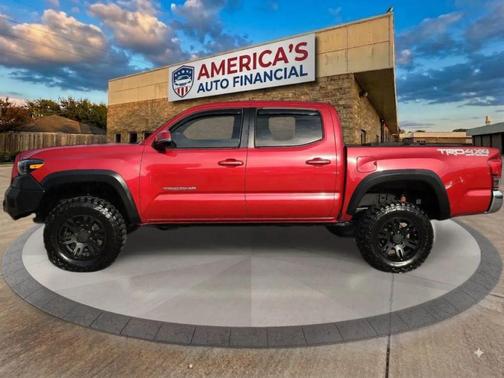 Red 2017 Toyota Tacoma TRD Off Road
