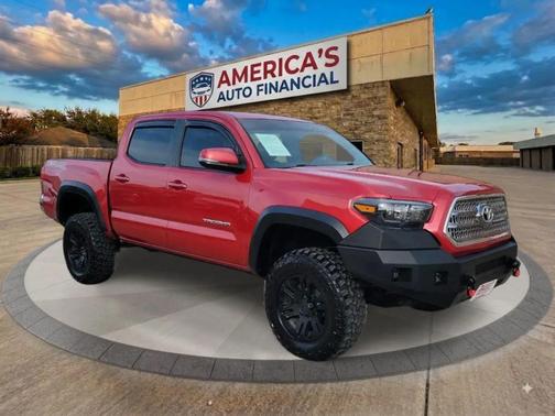 Red 2017 Toyota Tacoma TRD Off Road