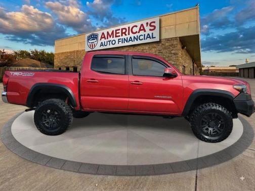 Red 2017 Toyota Tacoma TRD Off Road