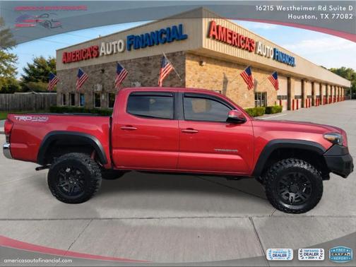Red 2017 Toyota Tacoma TRD Off Road