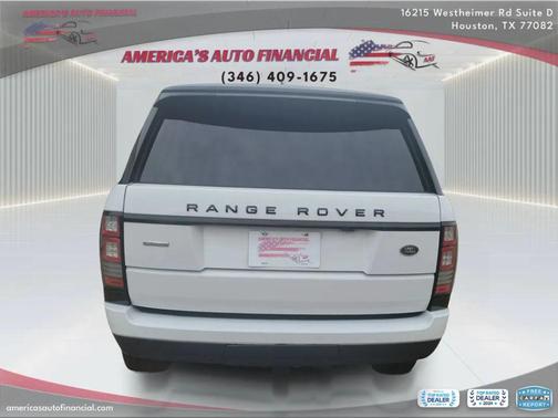 White 2016 Land Rover Range Rover 5.0L Supercharged Autobiography