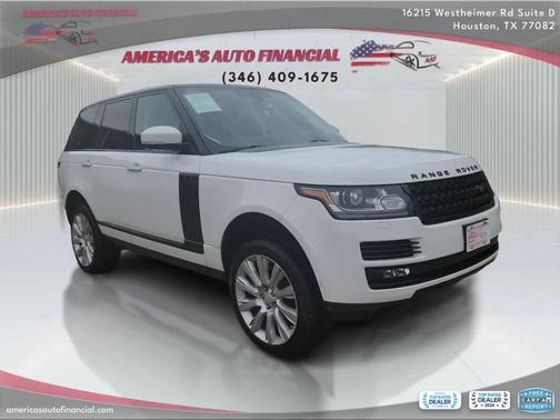 White 2016 Land Rover Range Rover 5.0L Supercharged Autobiography