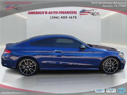 Blue 2019 Mercedes-Benz C-Class C 300 Coupe 2D