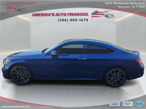 Blue 2019 Mercedes-Benz C-Class C 300 Coupe 2D