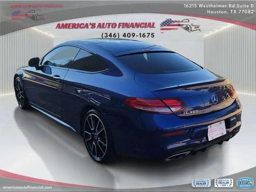 Blue 2019 Mercedes-Benz C-Class C 300 Coupe 2D