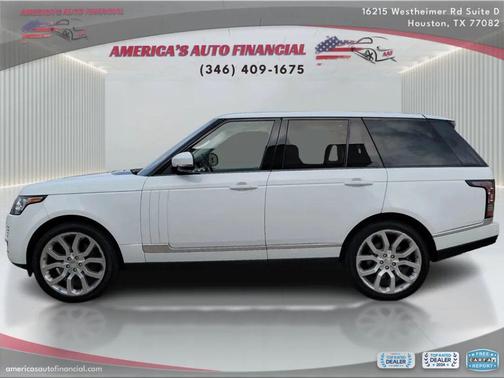 White 2015 Land Rover Range Rover 5.0L Supercharged