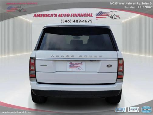 White 2015 Land Rover Range Rover 5.0L Supercharged