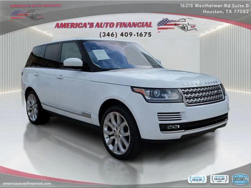 White 2015 Land Rover Range Rover 5.0L Supercharged