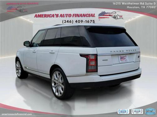 White 2015 Land Rover Range Rover 5.0L Supercharged