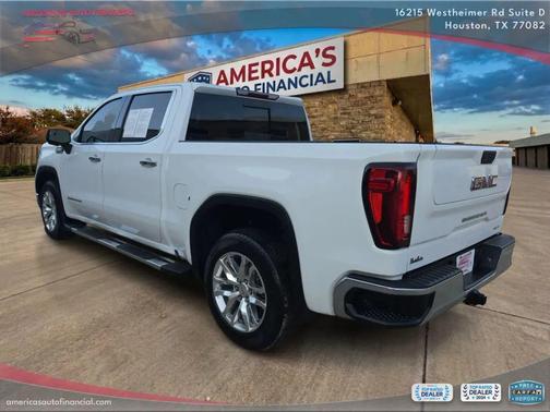 Summit White 2021 GMC Sierra 1500 SLT