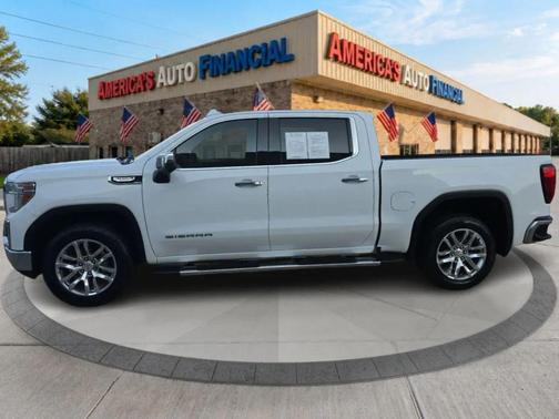 Summit White 2021 GMC Sierra 1500 SLT