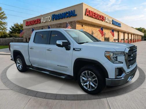 Summit White 2021 GMC Sierra 1500 SLT
