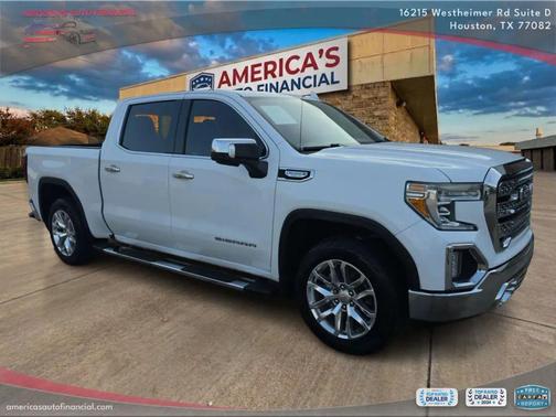 Summit White 2021 GMC Sierra 1500 SLT