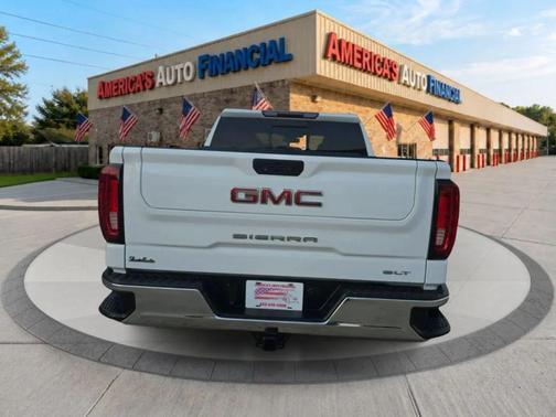Summit White 2021 GMC Sierra 1500 SLT