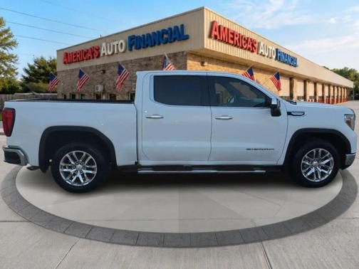 Summit White 2021 GMC Sierra 1500 SLT