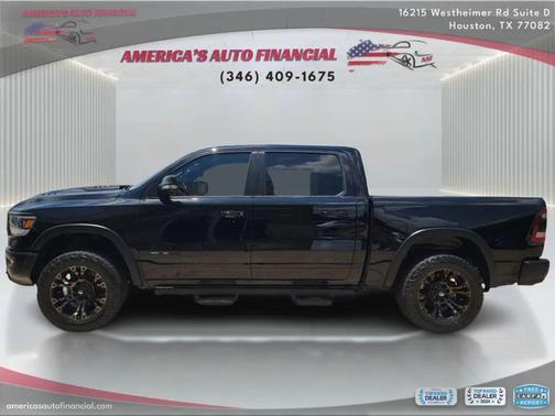 Diamond Black Crystal Pearlcoat 2021 RAM 1500 Rebel
