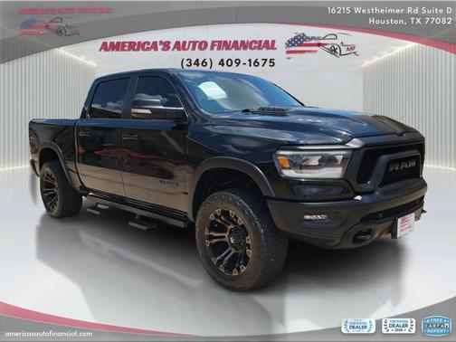 Diamond Black Crystal Pearlcoat 2021 RAM 1500 Rebel