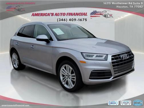Silver 2018 Audi Q5 2.0T Tech Premium