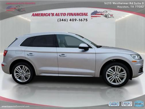 Silver 2018 Audi Q5 2.0T Tech Premium