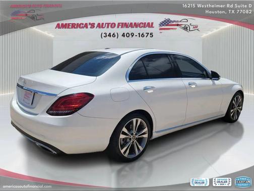 White 2019 Mercedes-Benz C-Class C 300 Sedan 4D