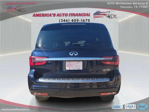 Blue 2019 INFINITI QX80 Luxe