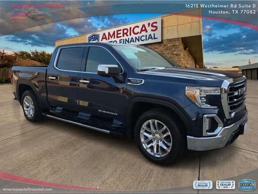 Pacific Blue Metallic 2020 GMC Sierra 1500 SLT
