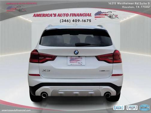 2019 BMW X3 sDrive30i