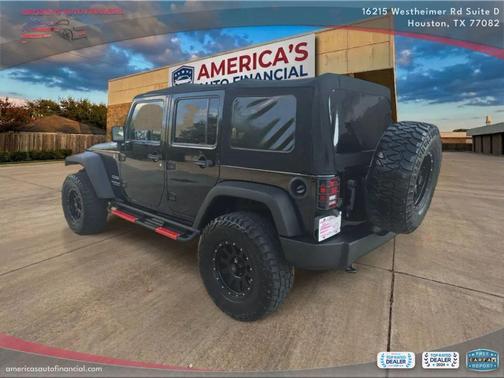 Black Clearcoat 2014 Jeep Wrangler Unlimited Sport
