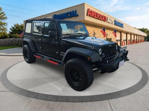 Black Clearcoat 2014 Jeep Wrangler Unlimited Sport