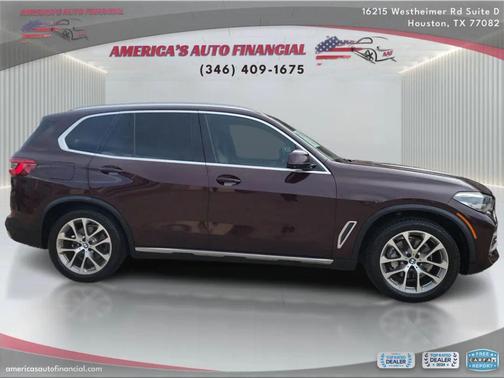 Maroon 2019 BMW X5 xDrive40i