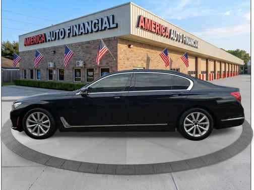 Black 2017 BMW 740 740i Sedan 4D
