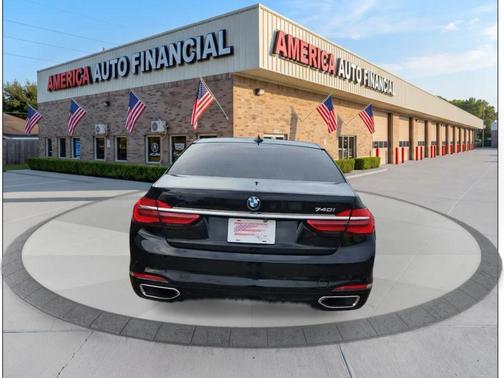 Black 2017 BMW 740 740i Sedan 4D
