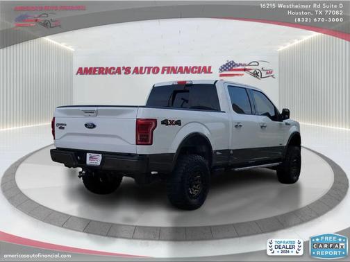 White 2016 Ford F-150 Lariat