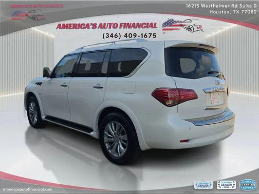 White 2016 INFINITI QX80 Base