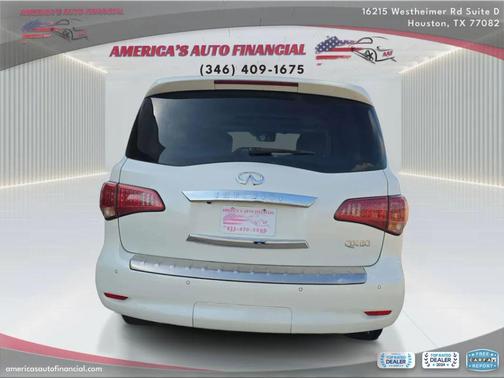White 2016 INFINITI QX80 Base
