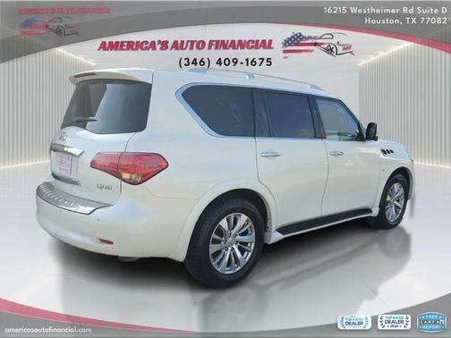 White 2016 INFINITI QX80 Base