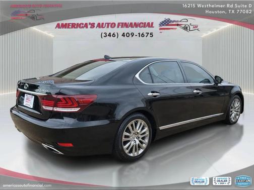 Black 2016 Lexus LS 460 L