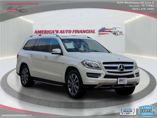 White 2014 Mercedes-Benz GL-Class 4MATIC